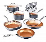 12-Piece Gotham Steel Diamond Non-Stick Cookware Set $69