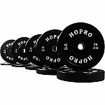260-lb BalanceFrom HOPRO Olympic Bumper Plate Weight Plate $199.99