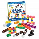 100-Piece Learning Resources STEM Explorers MathLink Builders Linking Cubes $7.99