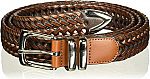 Perry Ellis Men's Portfolio Braided Belt $9.93