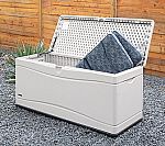 Lifetime 60040 Deck Box, 130 Gallon, Desert Sand $97