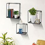 3-Piece Better Homes & Gardens Wire Cube Shelf Set $14.97
