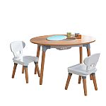 KidKraft Wooden Mid-Century Kid Toddler Table & 2 Chair $60 and more