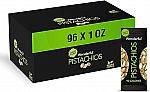 96 Pack Wonderful Pistachios, Roasted and Salted Nuts, 1 Ounce Bags $24.92