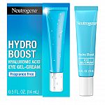 0.5-Oz Neutrogena Hydro Boost Hydrating Gel Eye Cream w/ Hyaluronic Acid​ $9.02