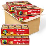 32-Count RITZ Sandwich Crackers Variety Pack $12.74