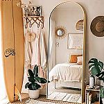 NeuType 65"x22" Arched Full Length Floor Mirror $59