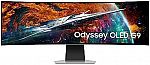 SAMSUNG 49" Odyssey OLED G9 G95SC QHD Curved Smart Gaming Monitor $1099.99
