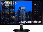 Samsung - 390C Series 27" LED Curved FHD AMD FreeSync Monitor $119.99