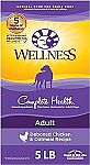 5-lb Wellness Complete Health Natural Dry Dog Food, Chicken & Oatmeal $7.67
