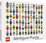 1000-Piece LEGO Minifigure Jigsaw Puzzle $6.95
