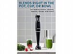 Elite Gourmet EHB1023 Immersion Hand Blender $8.57