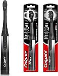 2-pack Colgate 360 Charcoal Sonic Powered Battery Toothbrush $4
