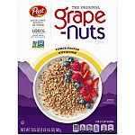 20.5-Oz Post Grape-Nuts Breakfast Cereal $2.84
