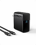Anker 100W USB C charger w/5 ft USB C cable $26.59
