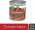 24-Pack 8Oz CONTADINA Tomato Sauce Cans $9