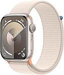 Apple Watch Series 9 [GPS 45mm] Smartwatch with Sport Loop $419.99