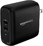 AmazonBasics 36W 2-Port USB-C Wall Charger $11.99