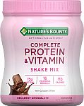 1-Lb Nature's Bounty Complete Protein & Vitamin Shake Mix 2 for $12.64