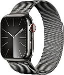 Apple Watch Series 9 [GPS+Cellular 41mm] [Case: Stainless Steel] with Milanese Loop $679