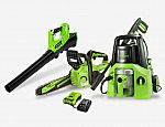 Greenworks 40V 12" Cordless Compact Chainsaw $39.99 and more