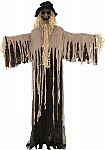 Haunted Hill Farm Halloween Decor: 70" Brown Scarecrow $29.99