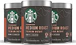 3-Pack 3.17-Oz Starbucks Premium Instant Coffee $17.35