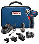 Bosch 12V Flexiclick 5-In-1 Cordless Multi-Head Electric Screwdriver Drill Set $105