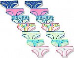 14-Pack Amazon Essentials Girls' Hipster Underwear $5.80