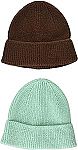 Amazon Essentials 2-pack Men's Knit Beanie Hat $4.50 and more