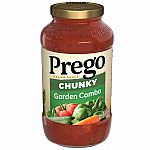 24oz Prego Pasta Sauce, various flavours $1.78