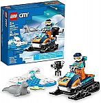 LEGO City Arctic Explorer Snowmobile 60376 Building Toy Set $5.49