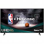 Hisense 75" 4K Roku Smart TV 75R6E4 $338 (Pickup, YMMV)