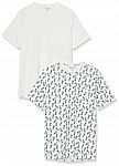2-pk Amazon Essentials Men's Short-Sleeve Crewneck Pocket T-Shirt from $4.30