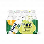 12-Pack 16-Oz Hint Water (Crisp Apple) $10.80