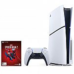 PlayStation 5 Slim Console Marvels Spider-Man 2 Bundle $489.99