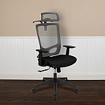 Flash Furniture Ergonomic Mesh Office Chair with Synchro-Tilt $80