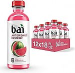 12-Pack 18oz Bai Antioxidant Infused Flavored Water $11.40