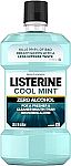 1-Liter Listerine Zero Alcohol Mouthwash (Cool Mint) $2.65