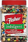 38 Ounces Fisher Snack Indulgent Trail Mix $10.49