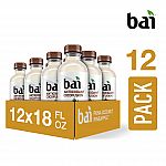 12-Pack 18oz Bai Coconut Flavored Water (Puna Coconut Pineapple) $11.40