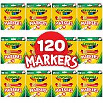 12-Pack 10-Count Crayola Broad Line Markers $12