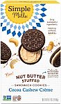 6.7-Oz Simple Mills Cocoa Cashew Crème Sandwich Cookies $2.63