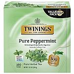 100-Count Twinings Pure Peppermint tea bags $9.26