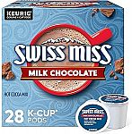 28-Ct Swiss Miss Milk Chocolate Hot Cocoa Keurig Single-Serve K Cup Pods $5.70