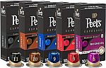 50-Ct Peet's Coffee Espresso Coffee Pods Variety Pack $23.39