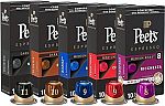 50-Count Peet's Espresso Coffee Pods Variety Pack $23