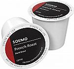 100-Ct Solimo Dark Roast Coffee Pods, French Roast $17.89