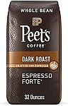 10.5-Oz Peet's Coffee Dark Roast Whole Bean Coffee $4.55