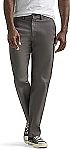 Lee Men's Flat Front Relaxed Straight Pant $16.54